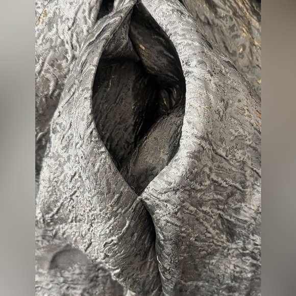 Rene Ruiz Collection Astmmetric Metallic One Shoulder Brocade Gown L17115 Size 6 - Picture 14 of 14